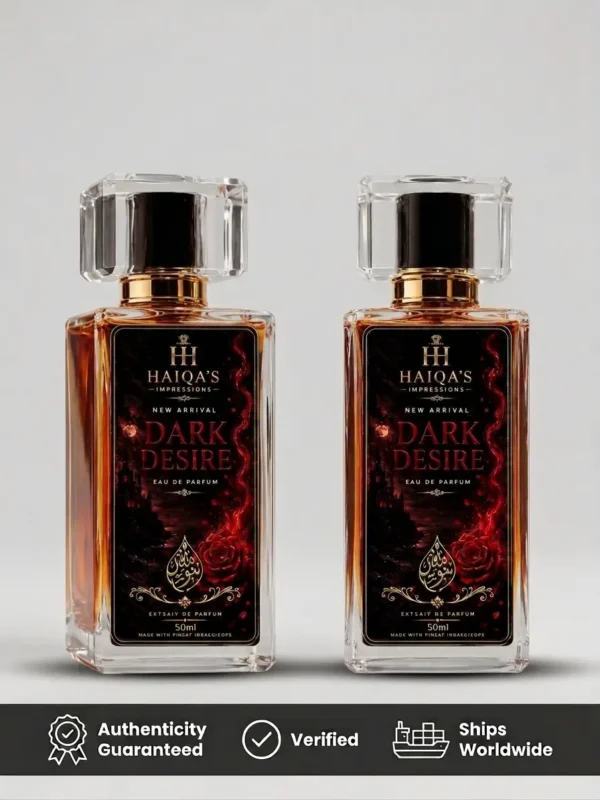 Dark Desire by ARSIQA is an seductive luxury fragrance for men. Dark Desire by ARSIQA is an attractive perfume, for men.